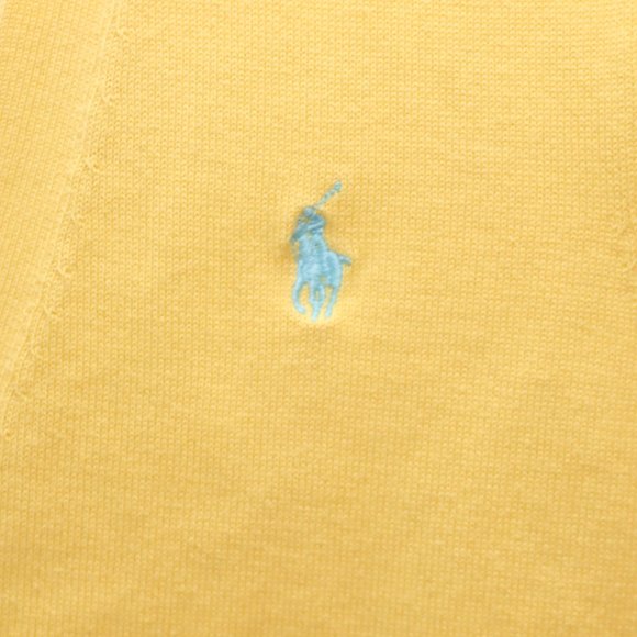Ralph Lauren Yellow Cardigan Sweater sz. L (12-14) - Picture 8 of 11